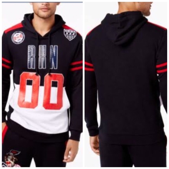 Reason Other - Reason Rival Men’s Black Graphic Hoodie Sweatshirt